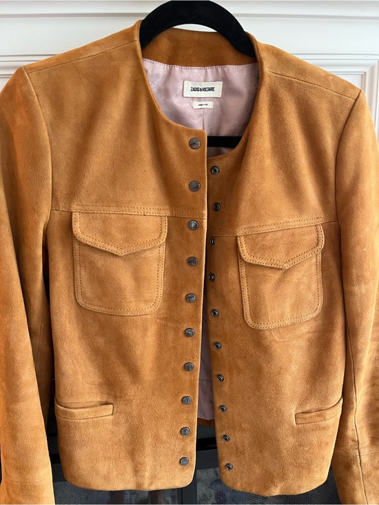 Zadig & Voltaire Jackets & Blazers - Zadig & Voltaire • Suede Jacket